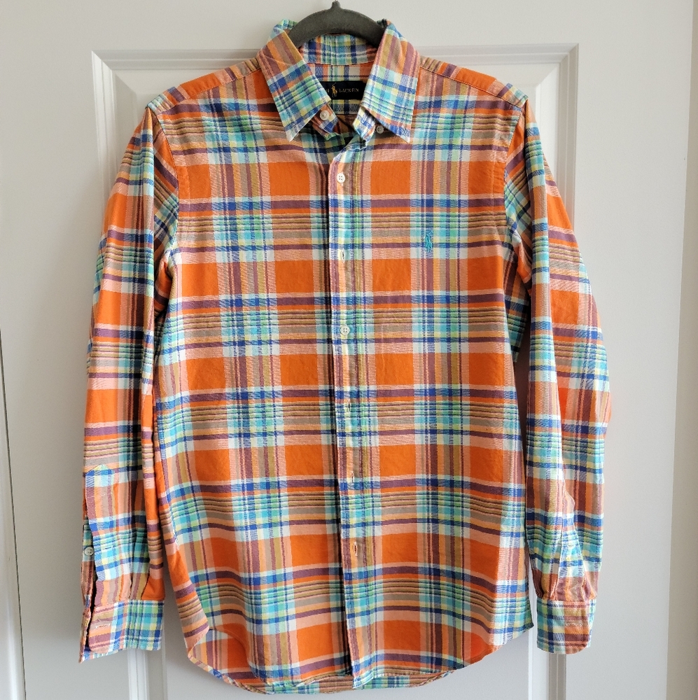 Mens Polo Ralph Lauren button down shirt, XS